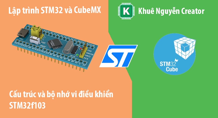Bản đồ bộ nhớ (Memory map) vi điều khiển STM32F103 1 Bản đồ bộ nhớ (Memory map) vi điều khiển STM32F103